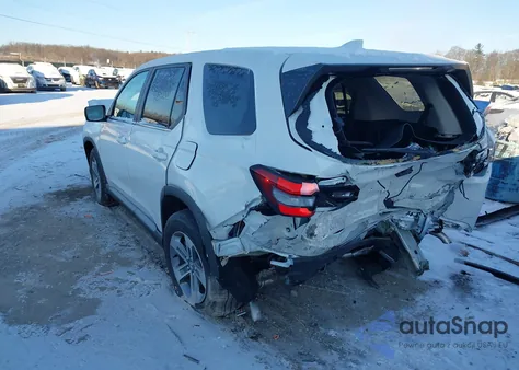 2025 Honda Pilot Ex-L from USA, damaged, VIN 5FNYG1H47SB152826